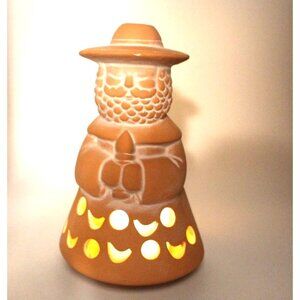 Tea Light Holder Terra Cotta House of Lloyd 1997 Padre Vintage Boxed Incense